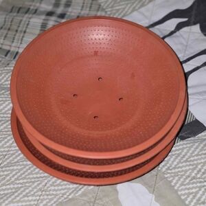 Terracotta Coloured  Pigeon Nesting Bowls